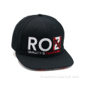 6 panelen snapback cap borduurwerk